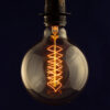 Edison Globe Spiral Extra Large Vintage Filament Light Bulb E B W