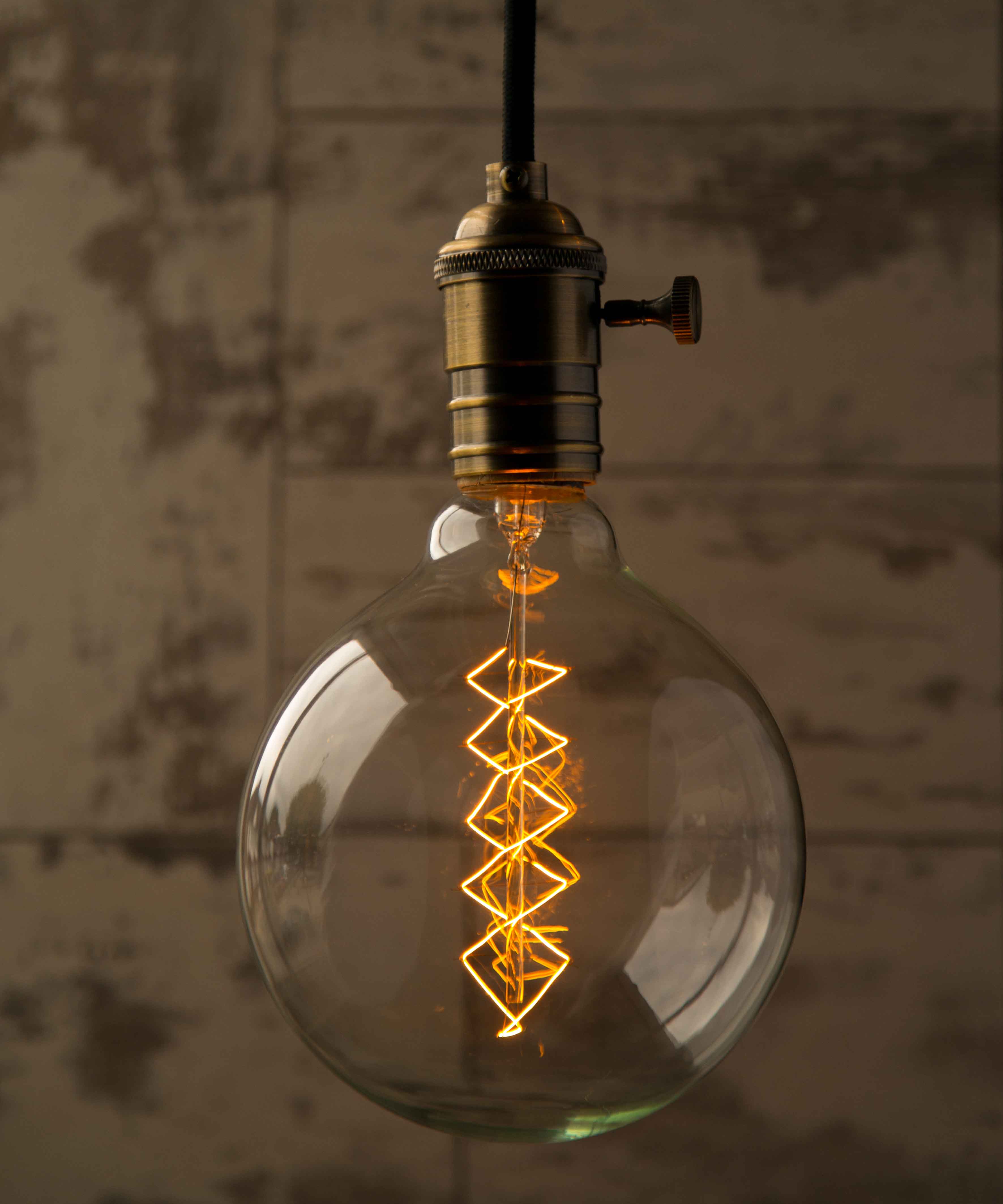 Download Edison Globe Spiral Extra Large Vintage Filament Light ...