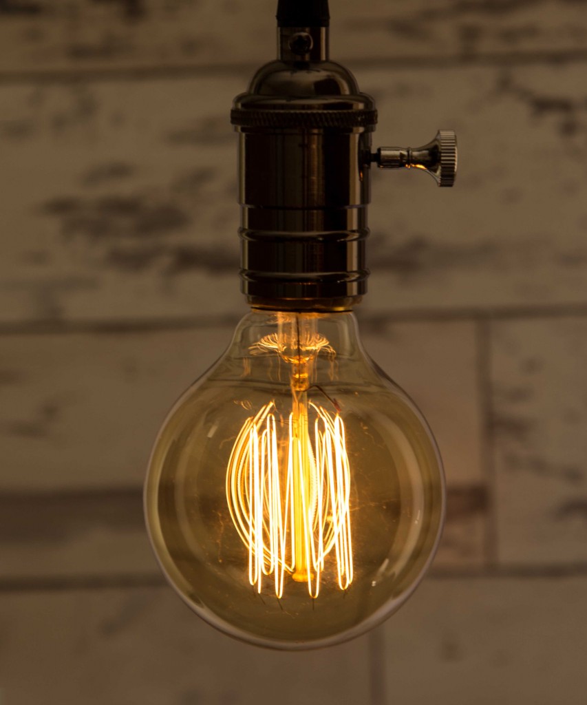 Edison Globe Squirrel Cage Vintage Filament Light Bulb E27 40W