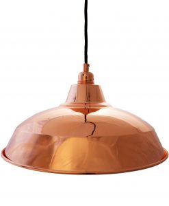 Rose Gold Copper Industrial Pendant Lampshade Vintage